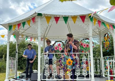 bandstand stage for hire